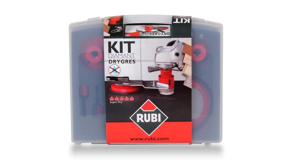 RUBI Drill Bit Set 6 Pieces for Marble, Granite, Ceramic 50996