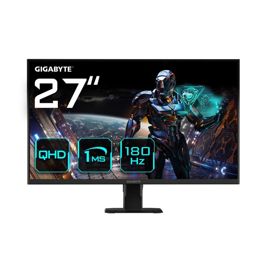 Gigabyte GS27QA 27 inch Quad HD LCD Monitor 2560 x 1440 Black