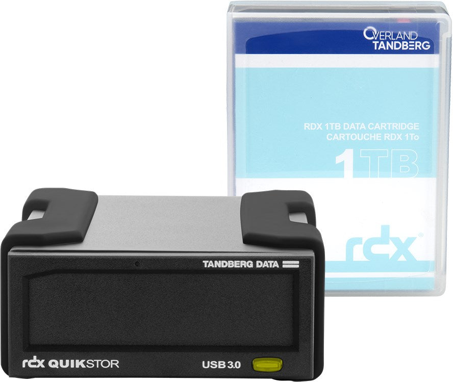 Overland-Tandberg RDX External Drive Kit with 1TB HDD, USB3+