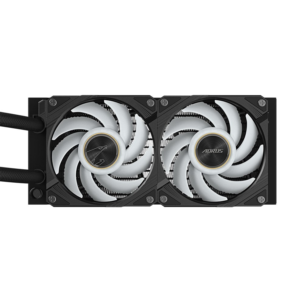 GIGABYTE AORUS WATERFORCE X II 240 Liquid CPU Cooling System (LGA115x, LGA1200, LGA1700, AM4, AM5, TR4, sTR5) (GP-AORUS WATERFORCE X II 240)