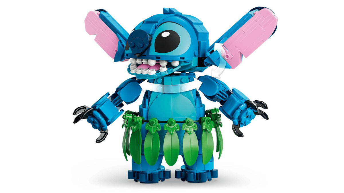 LEGO Disney Building Blocks Set 43296 - Stitch and Scrump - 713 Pieces, 9+ Age