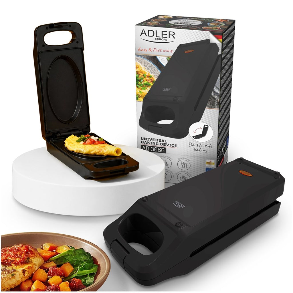 Adler Multifunction Toaster 750 W Black AD 3066