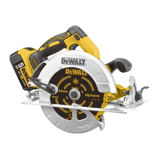 DeWALT DCS570NT-XJ portable circular saw 18.4 cm Black  Yellow 5500 RPM