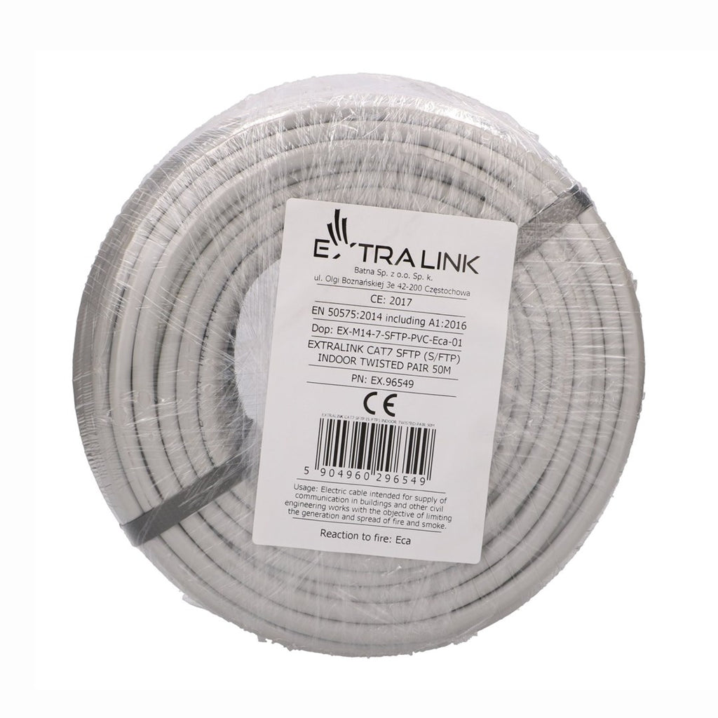 Extralink Network Cable CAT7 SFTP 50 m EX.96549