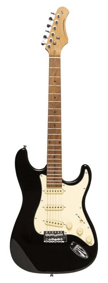 Stagg Electric Guitar SES-55 BLK - Black - SSES55BLK