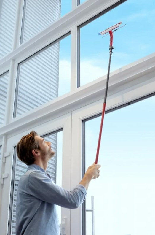 Vileda Window Squeegee with Pole