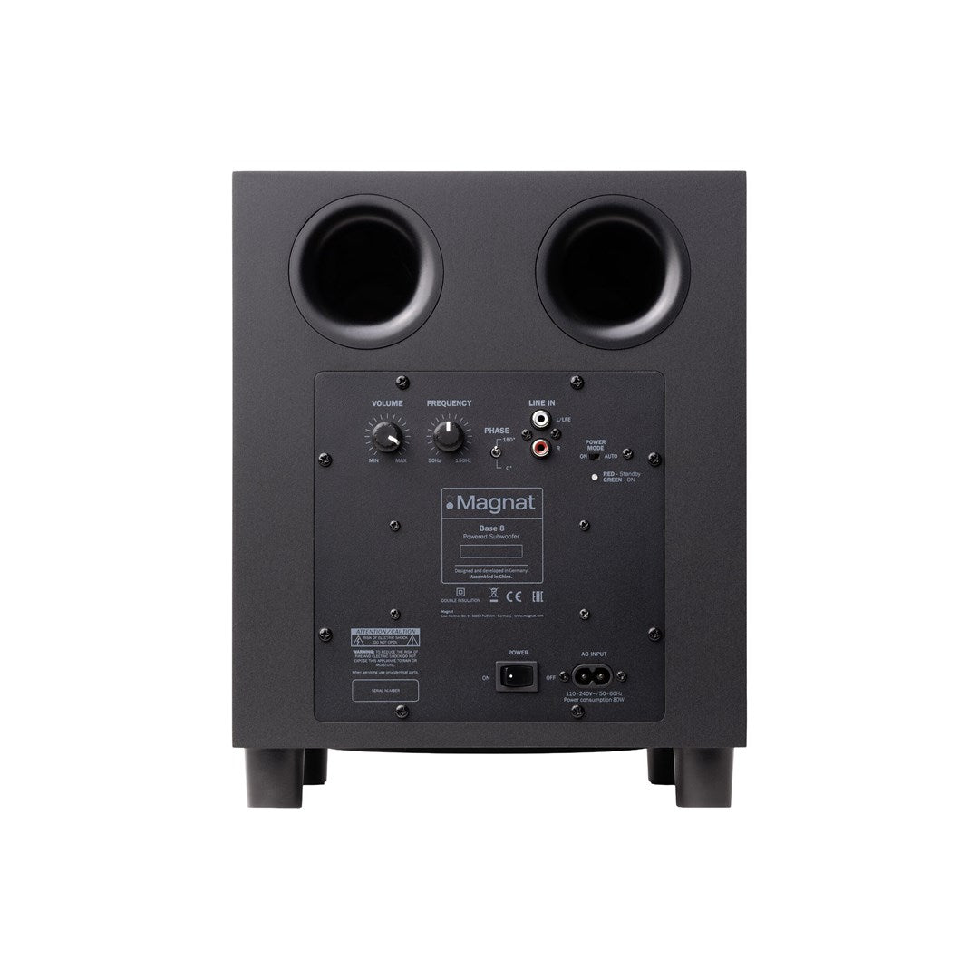 Magnat Base 8 - active subwoofer  70 W (black)