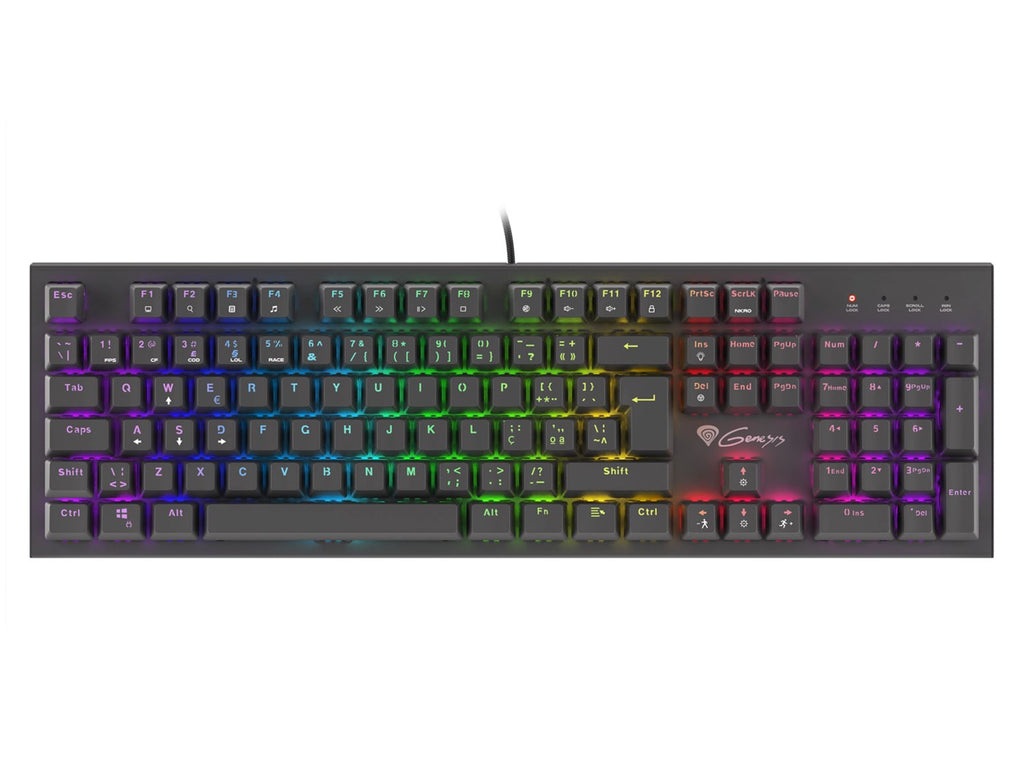 GENESIS THOR 300 Keyboard Gaming USB QWERTY Portuguese Black