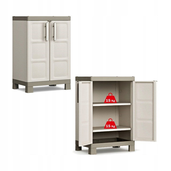 KETER Excellence Low Wardrobe - 65x45x97 cm