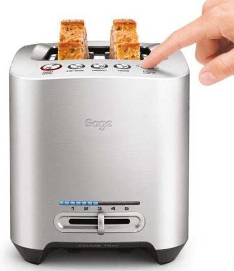 Sage the Smart Toast 5 2 slice(s) Silver