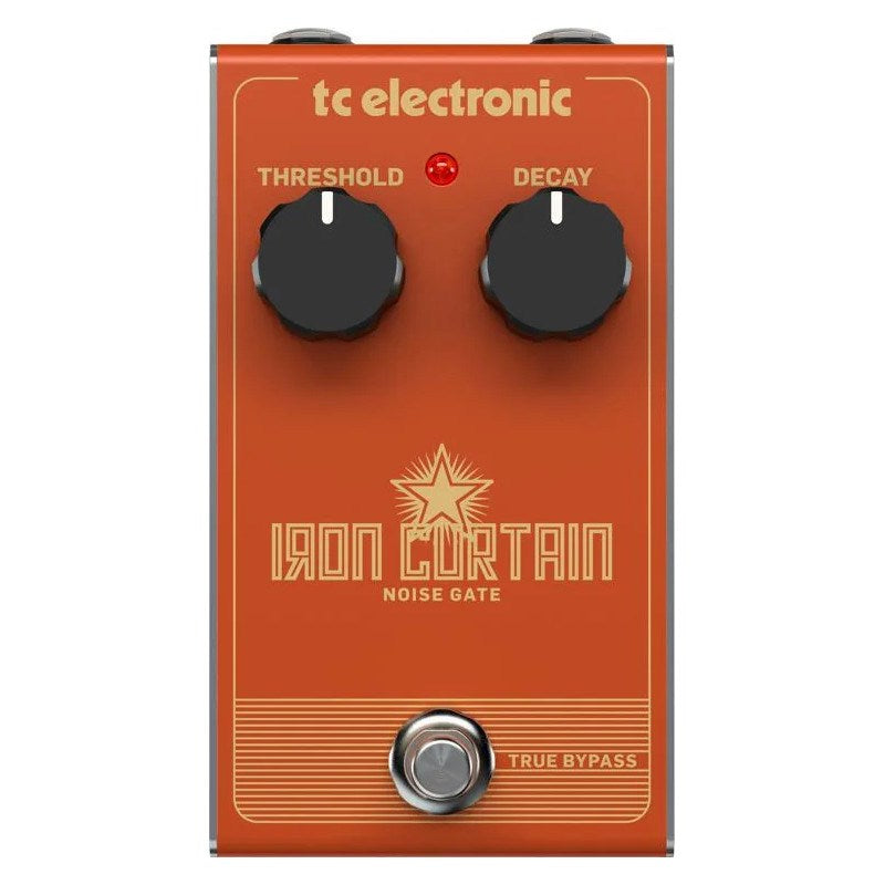 TC Electronic Iron Curtain Noise Gate Pedal - Guitar Effect for Noise Reduction
