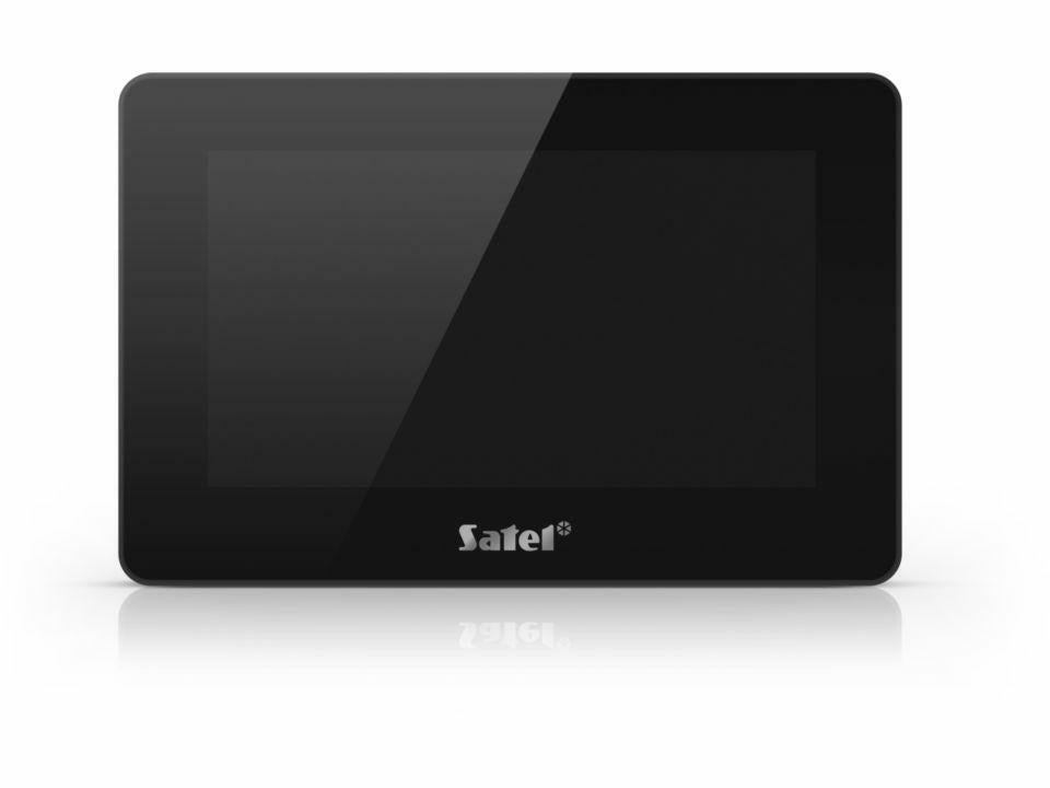 SATEL Touchscreen Keypad 7 INT-TSH2R-B Black