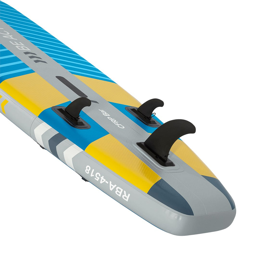 Rebel Inflatable SUP Board PRO Blue RBA-4518-BL Weight: 17300 g Max Capacity: 220 kg