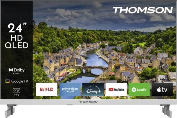 Thomson 24" HD Smart TV 1366 x 768 Wi-Fi Google Assistant 24HQG3S15CW