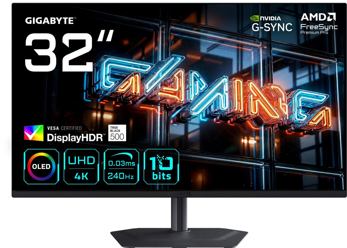 GIGABYTE QD-OLED 31.5  MO32U24 240Hz Monitor