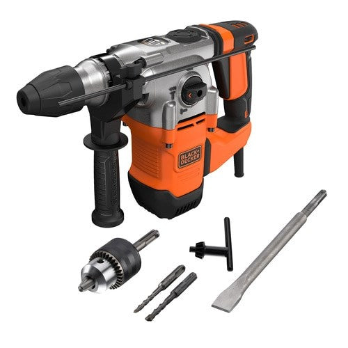 Black & Decker BEHS03K 900 RPM SDS Plus Black  Orange