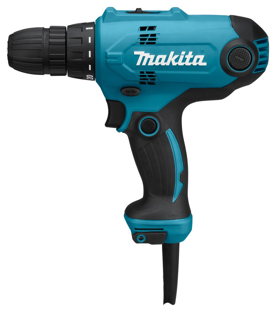 Makita DF0300 Drill 1500 RPM Keyless 1.2 kg Black Blue