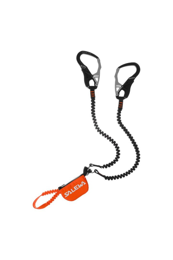 SALEWA Ergo Tex Black/Orange Lanyard - Ergonomic Design for Easy Operation