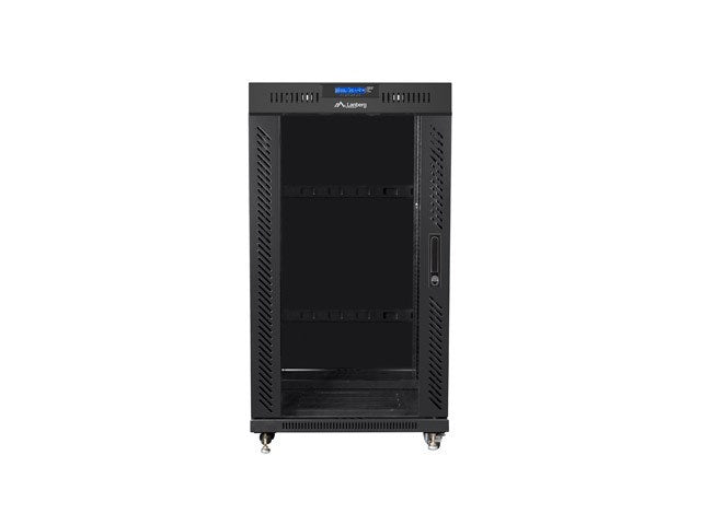 Lanberg FF01-6822-12BL 19-inch Freestanding Rack Cabinet 22U Black