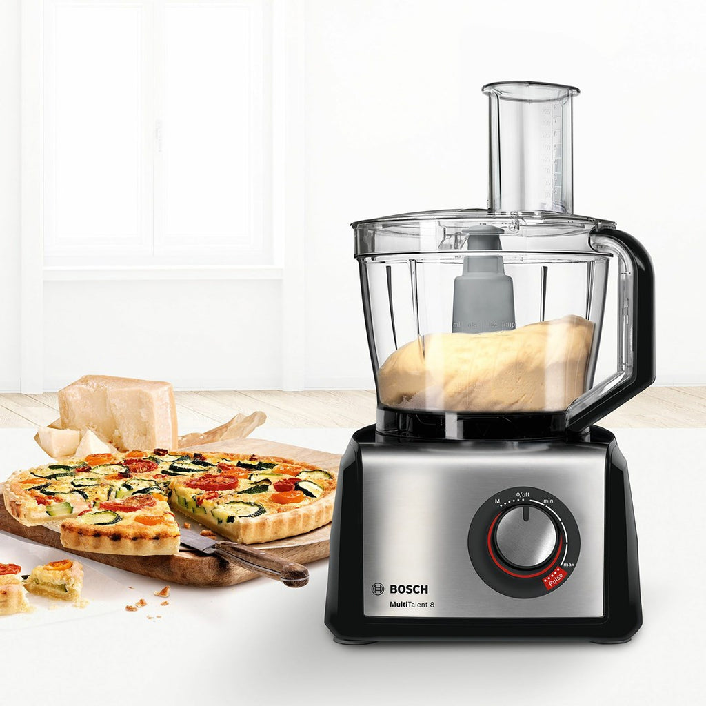 Bosch MC812M844 food processor 1250 W 3.9 L Black  Stainless steel
