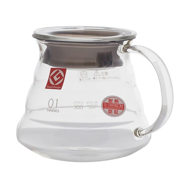 HARIO Server V60-01 360 ml Beige Transparent 4977642730625