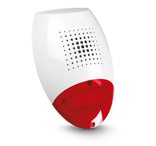 SATEL SP-500 R Wired Outdoor Siren (Red, White)
