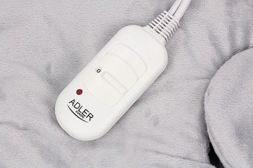 Adler Electric Heating Pad AD 7403 2 Levels Washable Grey