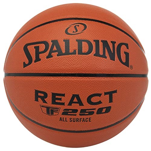 Basketball Spalding React TF-250 size 7 brown 76801Z