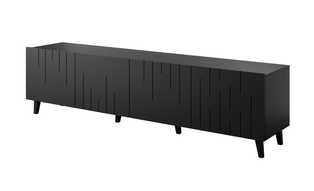 BARI RTV Cabinet 200x42x52 Matte Black