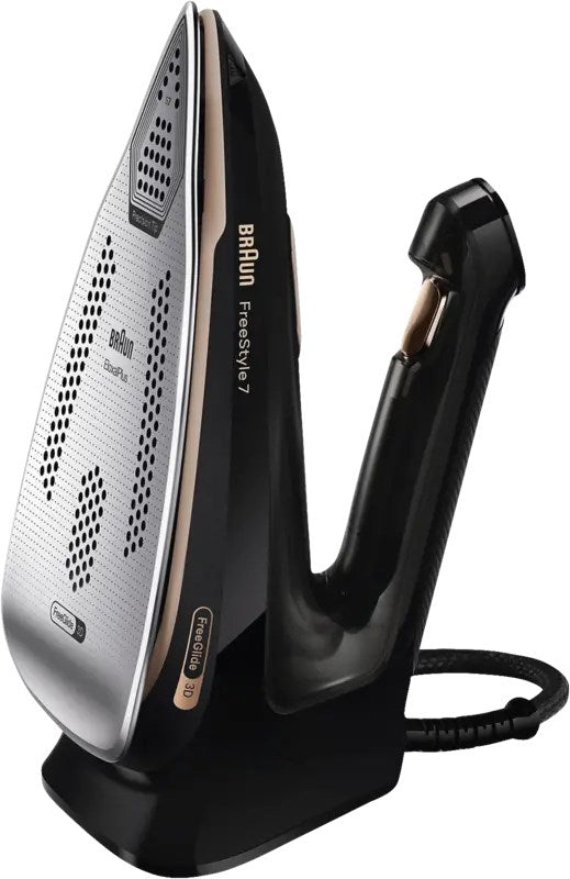 Braun FreeStyle 7 Steam Iron Black, Gold | Model 0127411002