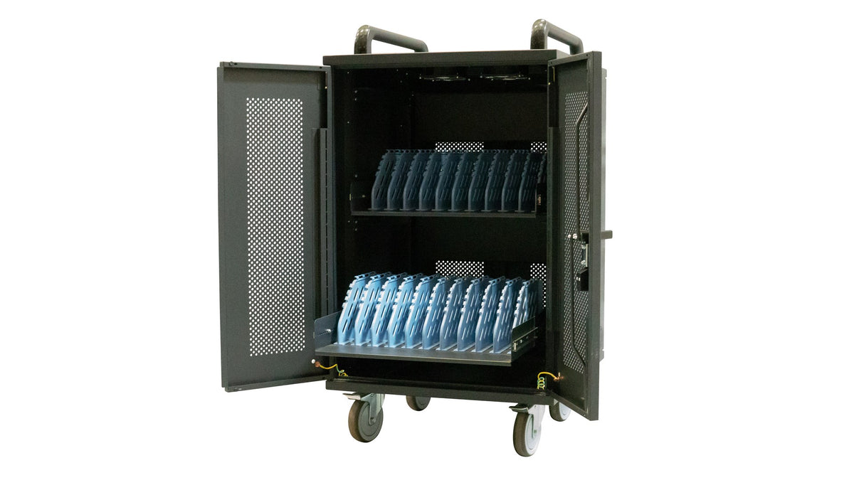 Avtek International Avtek Charging Cart 20 Portable device management cabinet Black