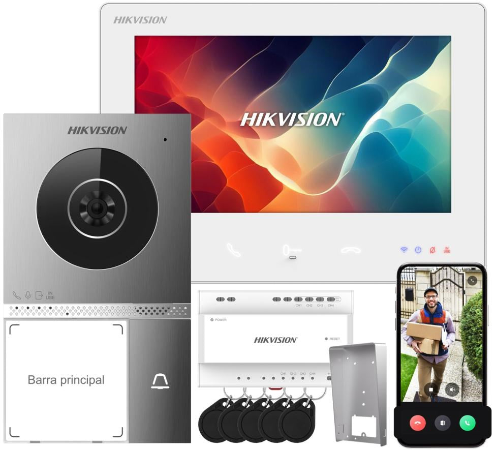 Hikvision 2-Wire Video Intercom Set DS-KIS705EY