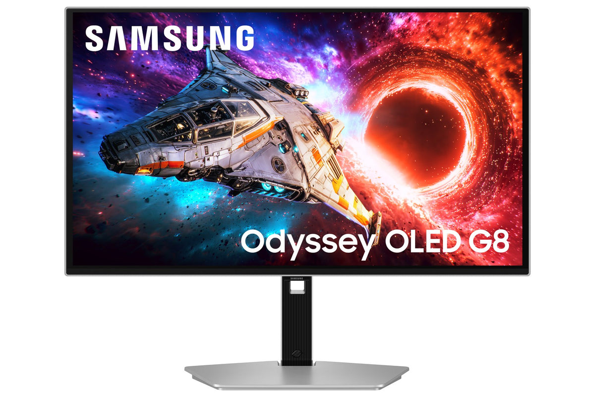 Samsung G80SH computer monitor 68.6 cm (27 ) 3840 x 2160 pixels 4K Ultra HD OLED Silver