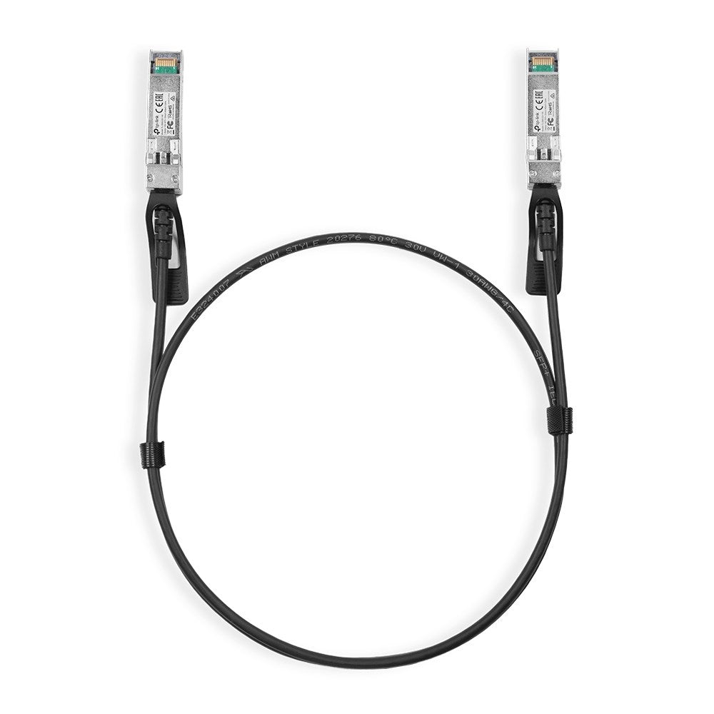 TP-Link 1 M Direct Attach SFP+ Cable for 10 Gigabit Connections | Model: 1651405