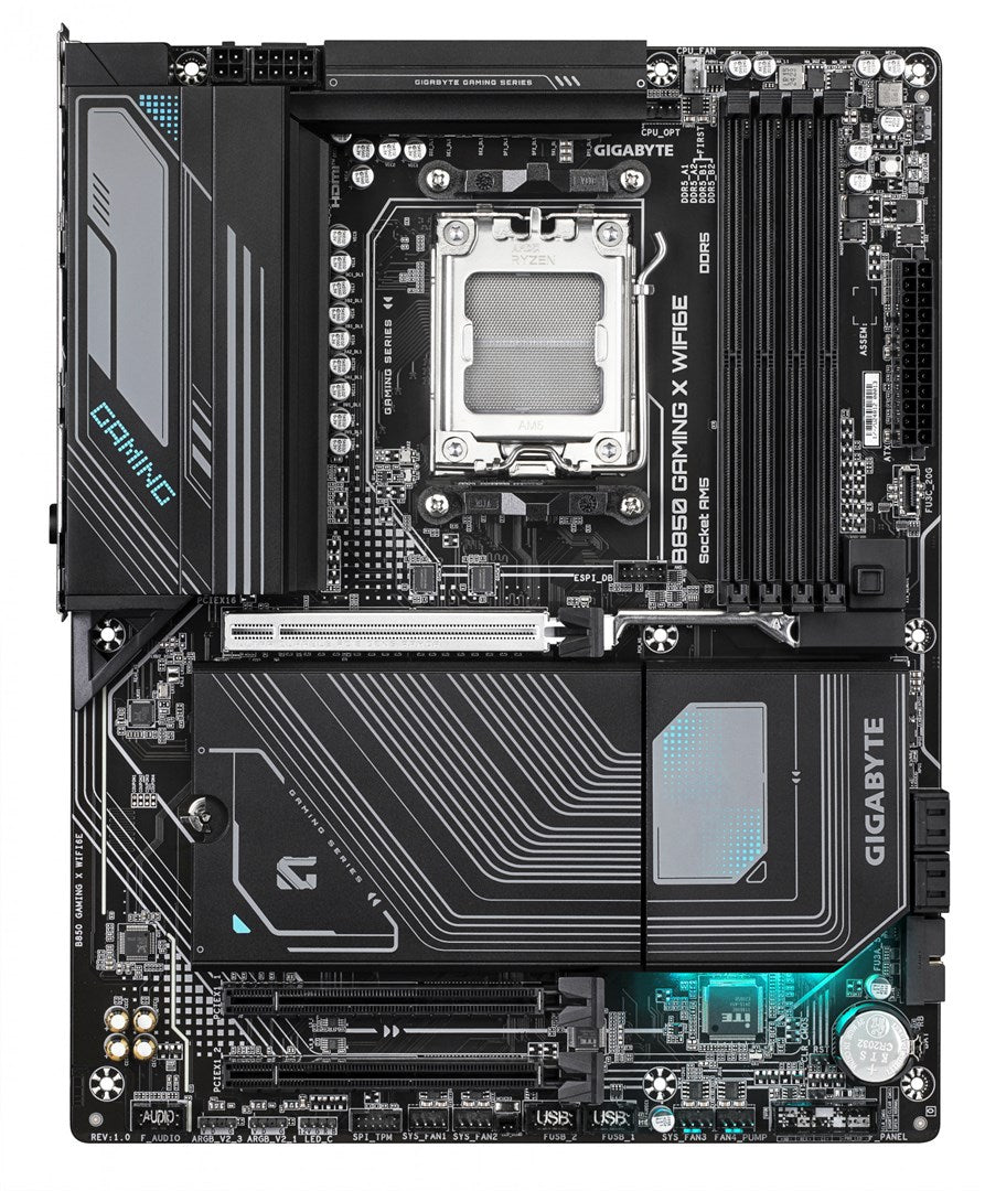 GIGABYTE B850 GAMING X WIFI6E Motherboard - AMD AM5 - 4 x DDR5 - 256 GB Max
