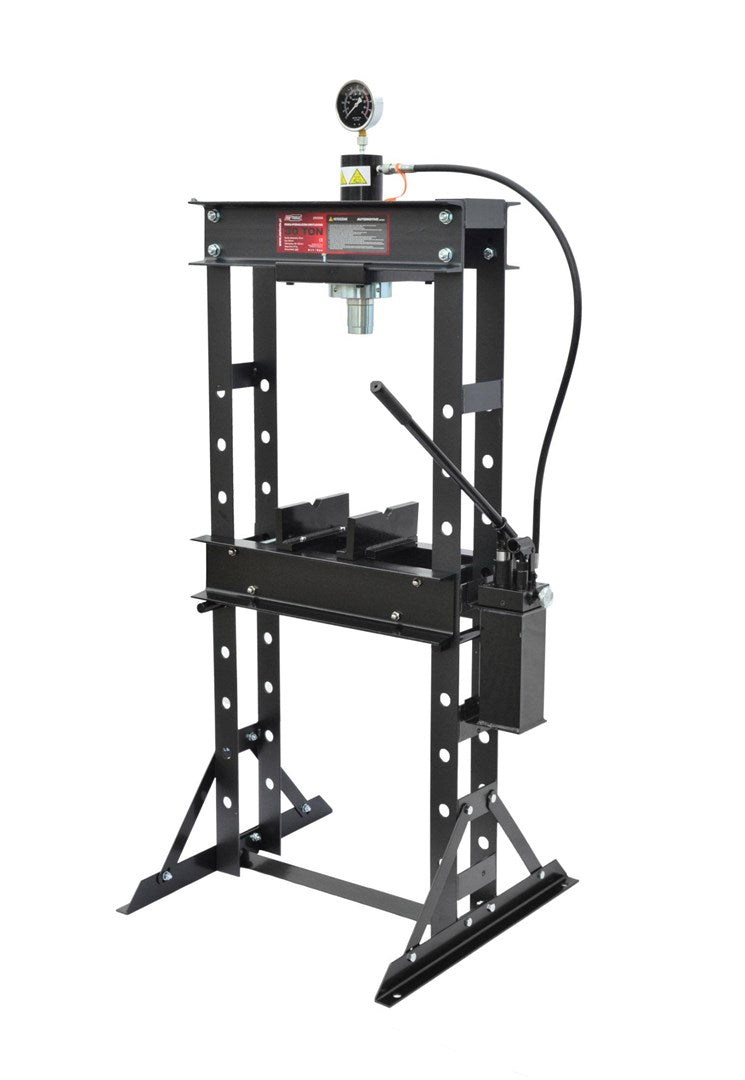 AW HYDRAULIC PRESS WITH MANOM. 30T DOUBLE PISTON