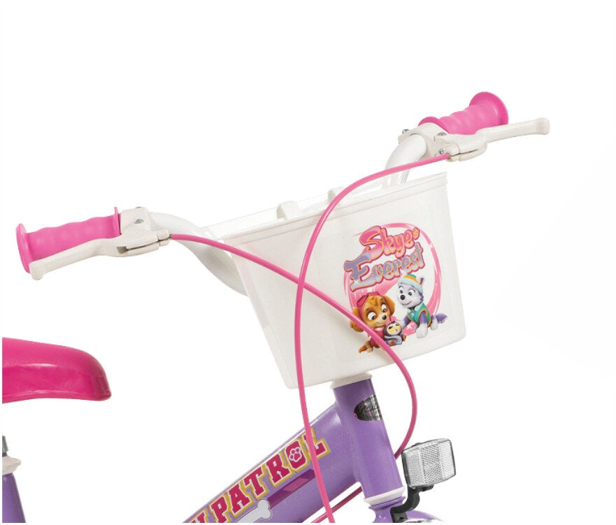 TOIMSA Children's Bike 14" Paw Patrol Purple for Girls 105-117 cm