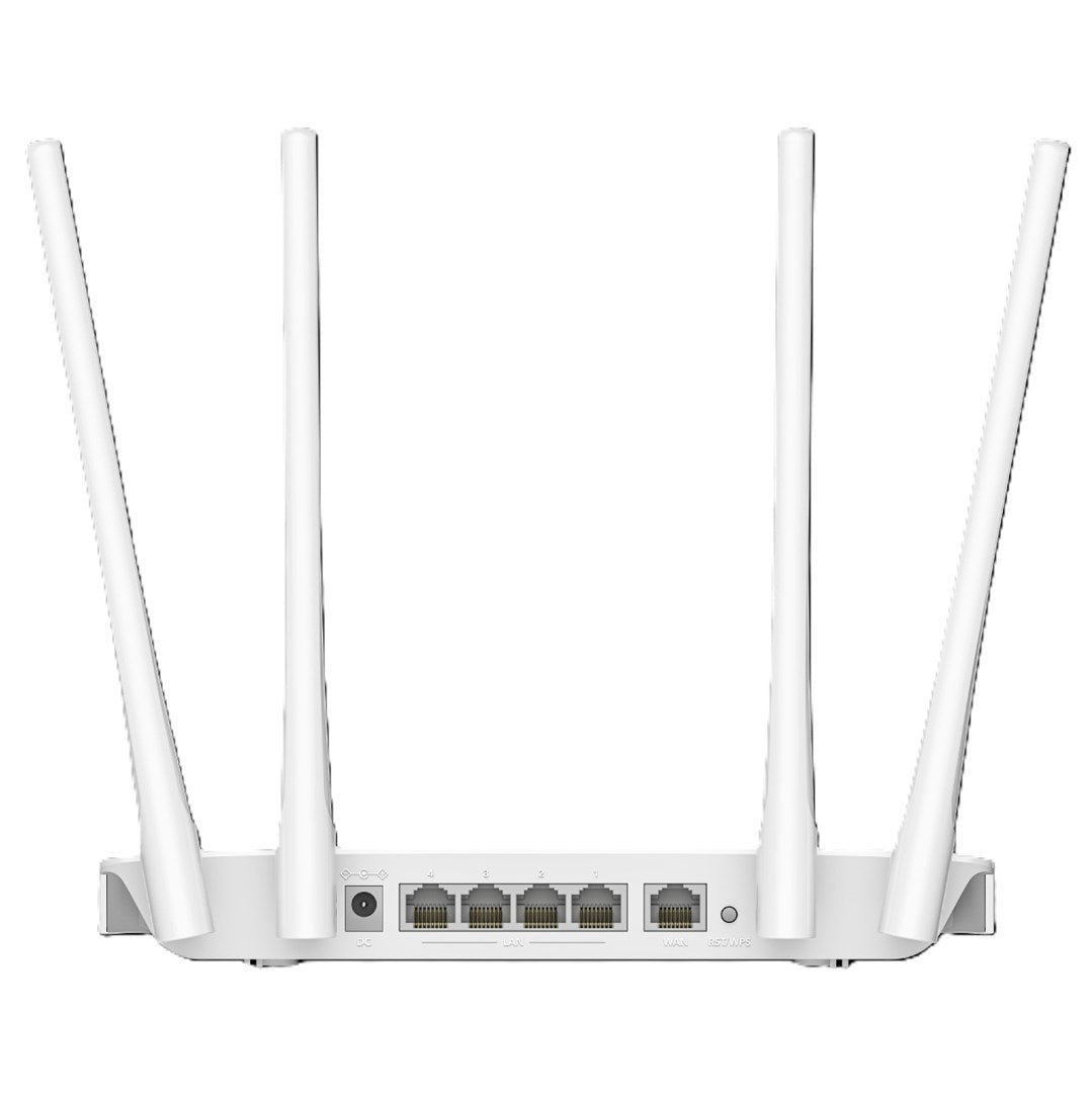 Cudy WR300S Router White 300 Mbit/s Tabletop Model with 5 LAN Ports