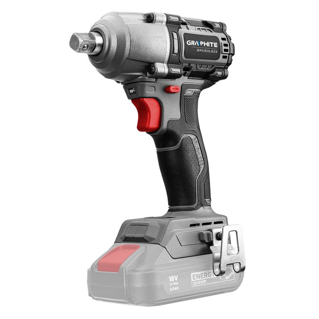 GRAPHITE Brushless Impact Wrench 450Nm Energy+