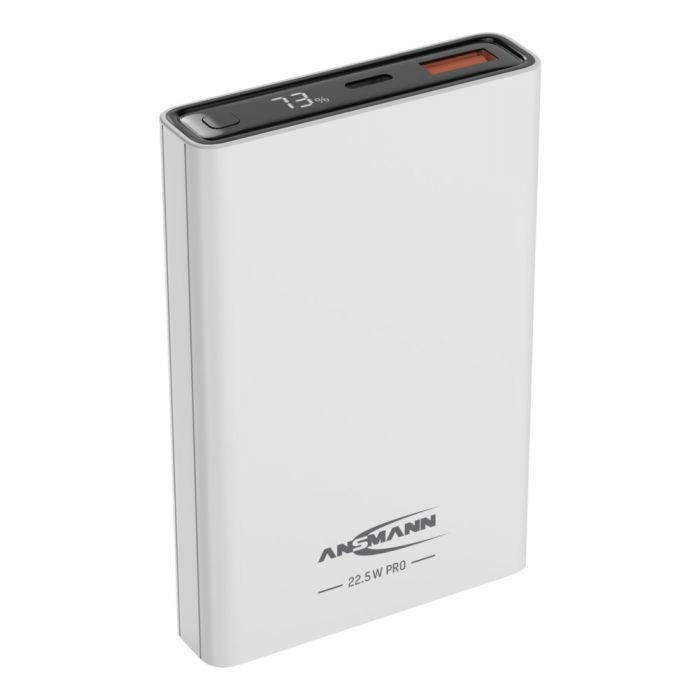 ANSMANN 1700-0156 Power Bank Lithium-Ion 10000 mAh White | Model: 8282212