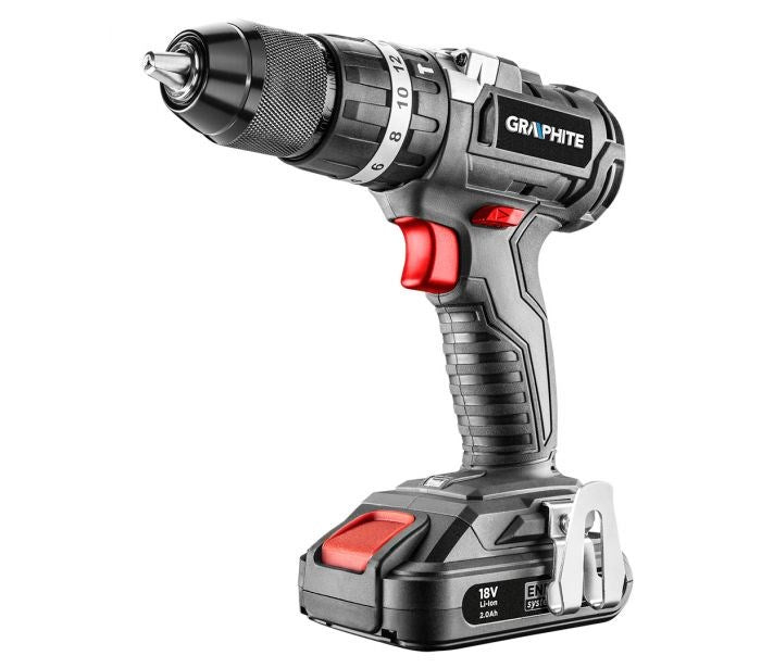 GRAPHITE Cordless Drill 58G020 - Brushless, 1700 RPM, 22300 g