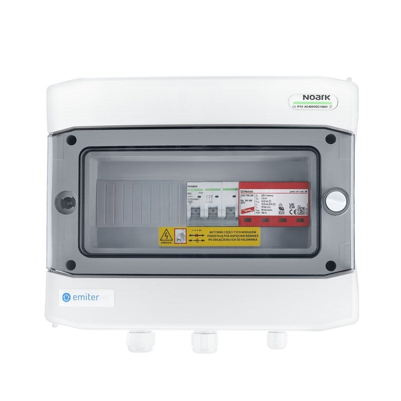 EMITER Junction Box AC Hermetic IP65 50A 3-Phase EM-470_AC