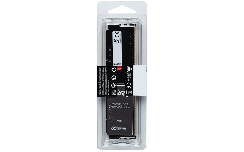 Kingston FURY Beast - DDR5 - Modul - 32 GB - DIMM 288-PIN - 5200 MHz / PC5-41600 - CL40 - 1.25 V - ungepuffert - on-die ECC (KF552C40BB-32)
