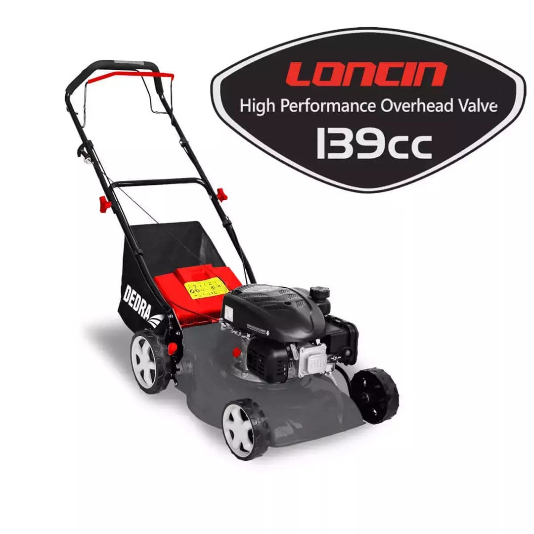 DEDRA Gasoline Lawn Mower 2.4kW 139CC 43 CM DED8720-43 L