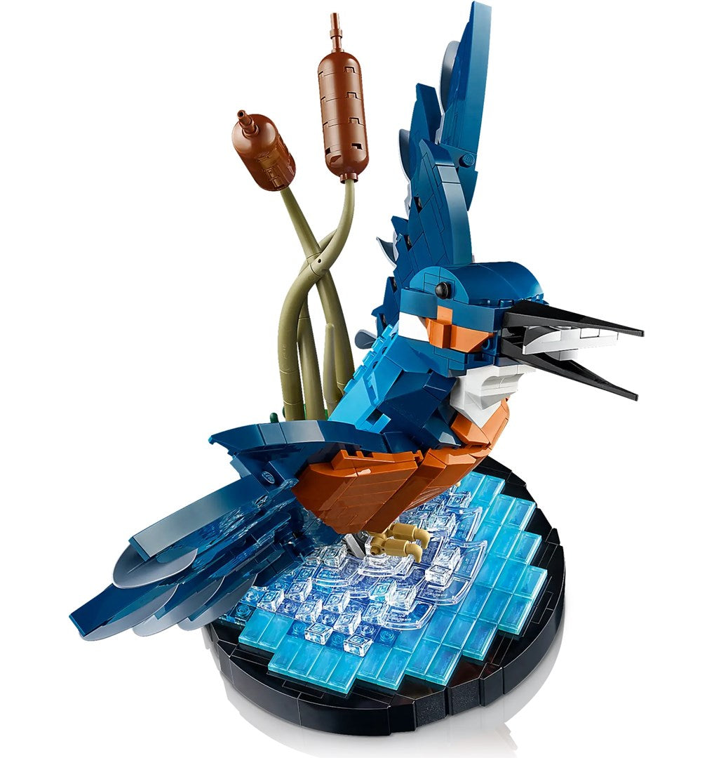 LEGO ICONS 10331 Kingfisher Bird - Home Decor Building Set for Adults
