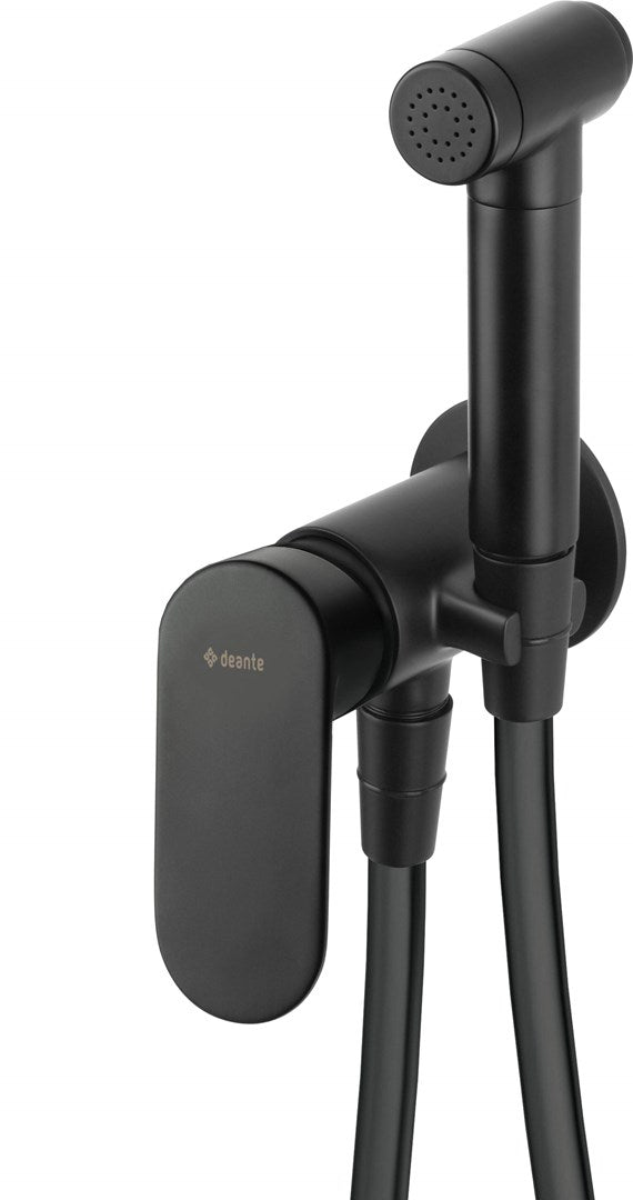Deante Alpinia Concealed Bidet Mixer Single-Lever Black BGA N34M
