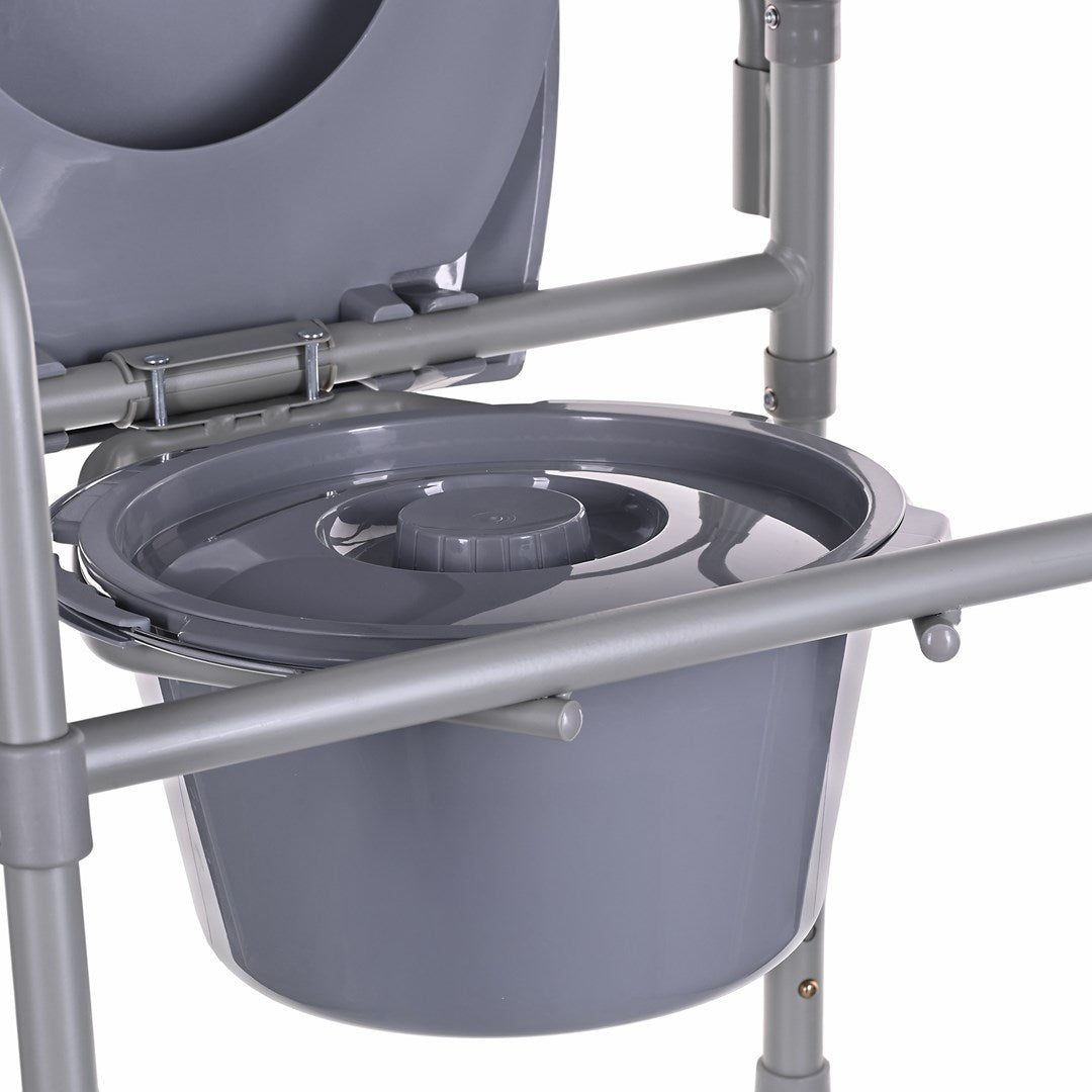 Folding toilet chair