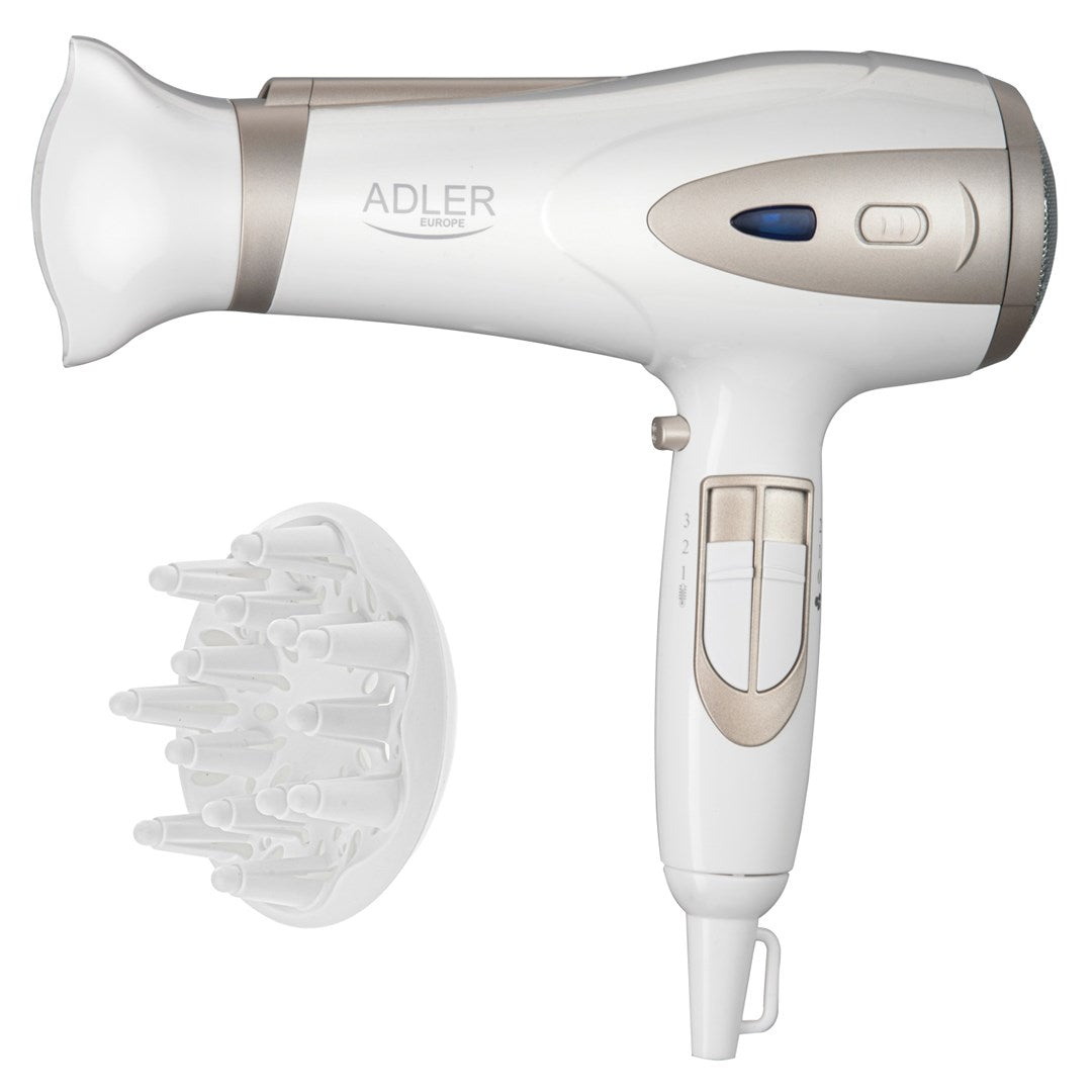 ADLER Hair Dryer White Champagne AD 2248WC