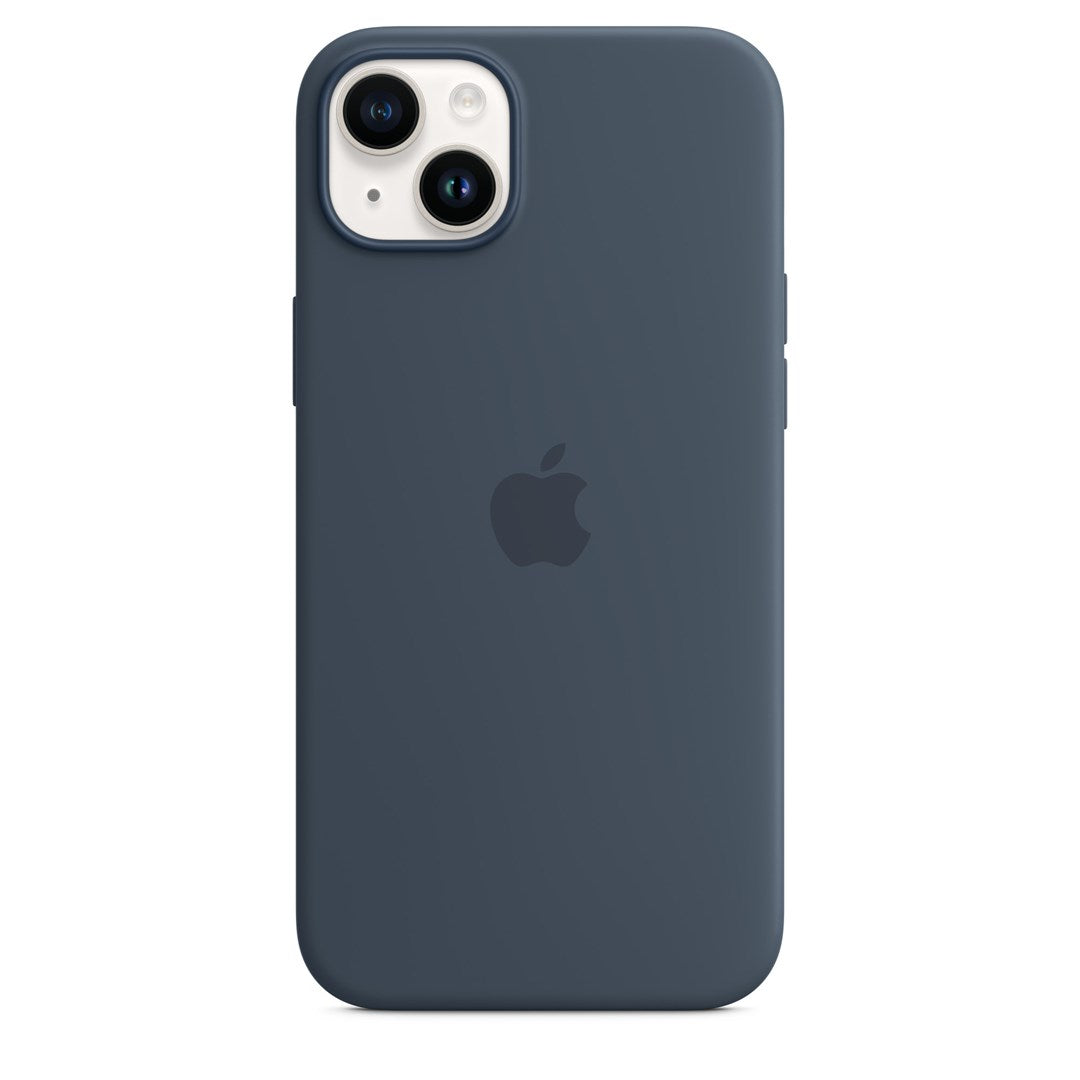 Apple iPhone 14 Plus Silicone Case Storm Blue MagSafe AW07-0MH