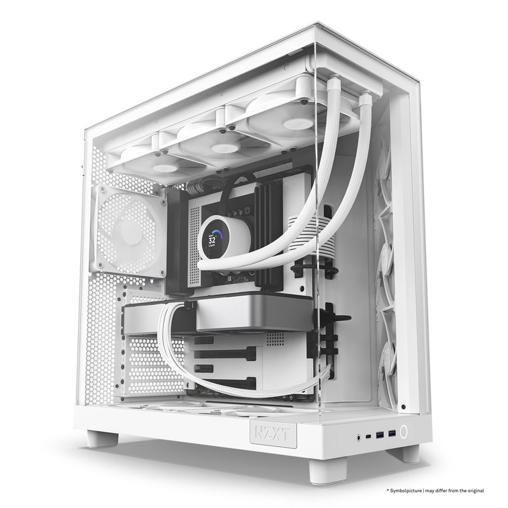 NZXT H6 Flow Midi Tower White